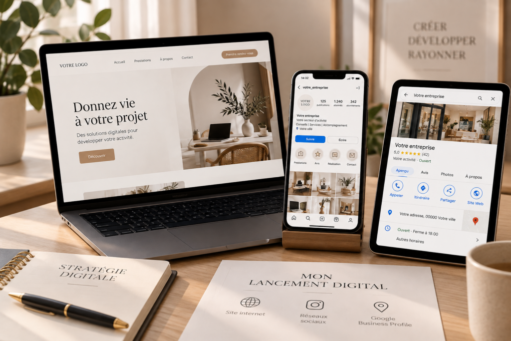 Accompagnement en communication digitale pour développer votre visibilité